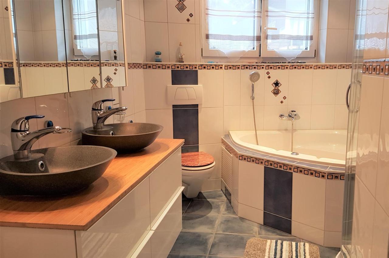 Appartement Lehnbach Saas-Almagell Esterno foto
