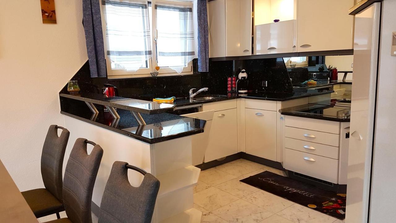 Appartement Lehnbach Saas-Almagell Esterno foto