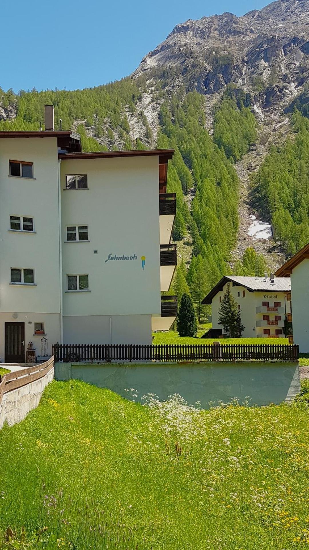 Appartement Lehnbach Saas-Almagell Esterno foto